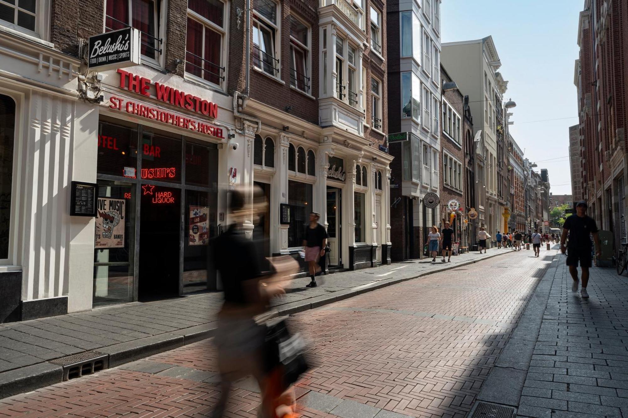 St Christophers Inn At The Winston Amsterdam Dış mekan fotoğraf